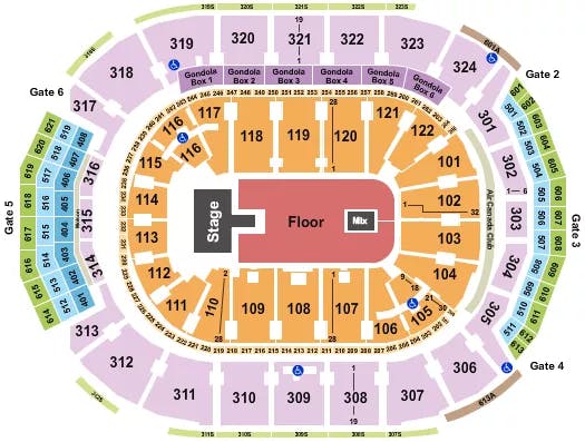  KARAN AUJLA Seating Map Seating Chart