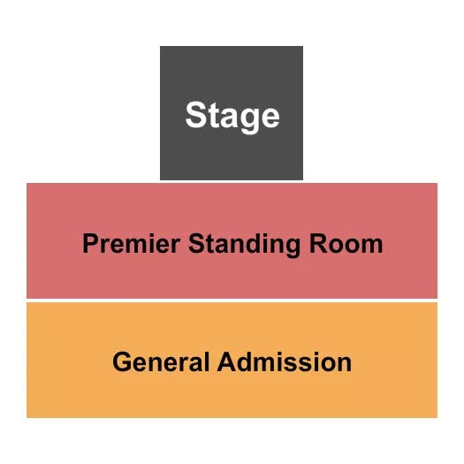 SEVEN FEATHERS HOTEL CASINO PREMIER GA Seating Map Seating Chart