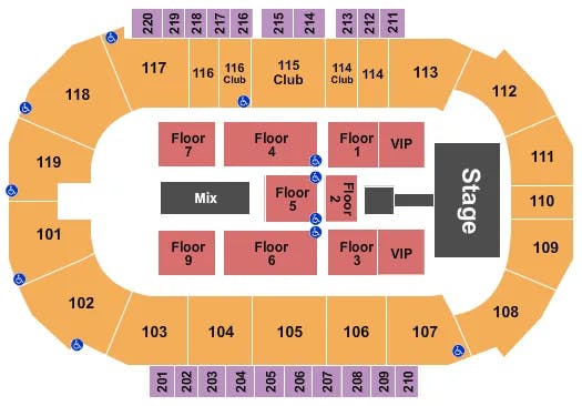  MAXWELL Seating Map Seating Chart