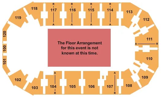  GENERIC FLOOR Seating Map Seating Chart