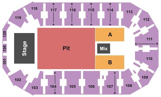  PLAYBOI CARTI Seating Map Seating Chart