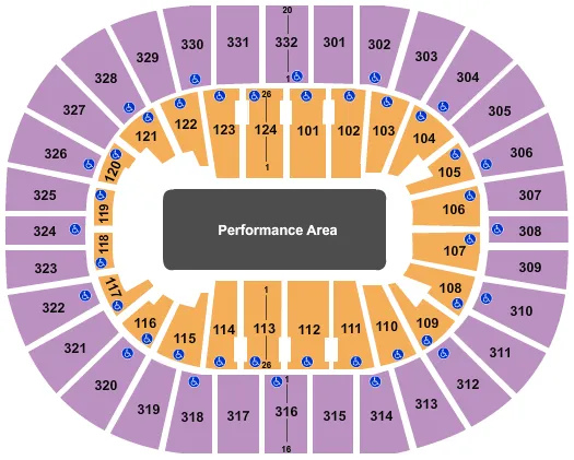  PBR Seating Map Seating Chart