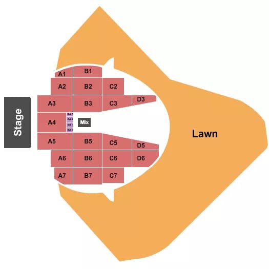  ENDSTAGE CLUB Seating Map Seating Chart