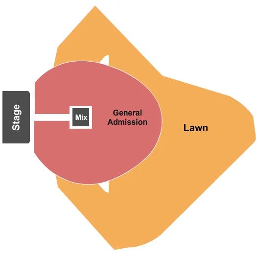  GA LAWN Seating Map Seating Chart