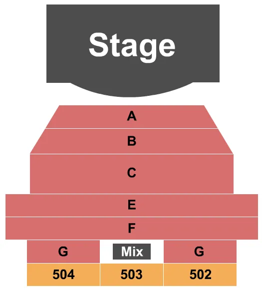 SOUND WAVES AT HARD ROCK HOTEL CASINO ATLANTIC CITY ANTONIS REMOS Seating Map Seating Chart