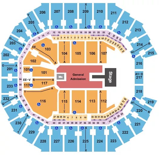  PLAYBOI CARTI Seating Map Seating Chart