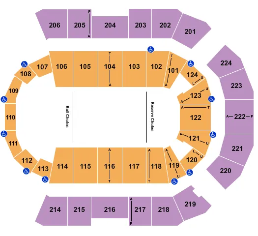  PBR Seating Map Seating Chart