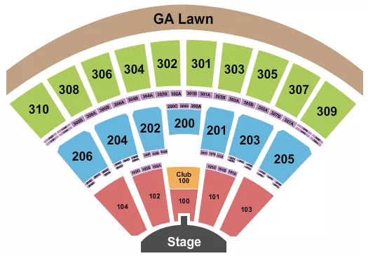  HOOTIE Seating Map Seating Chart