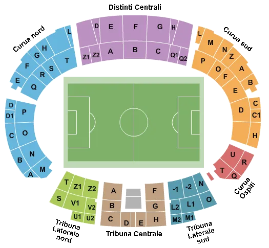  SOCCER Seating Map Seating Chart
