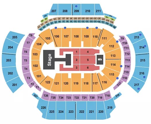 STATE FARM ARENA GA IVE Seating Map Seating Chart