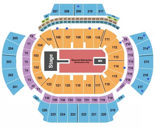 STATE FARM ARENA GA PLAYBOI CARTI Seating Map Seating Chart