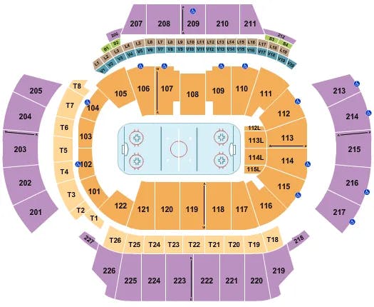 STATE FARM ARENA GA HOCKEY Seating Map Seating Chart