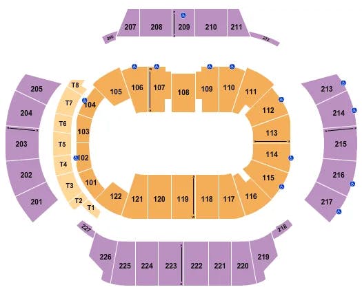 STATE FARM ARENA GA OPEN FLOOR Seating Map Seating Chart