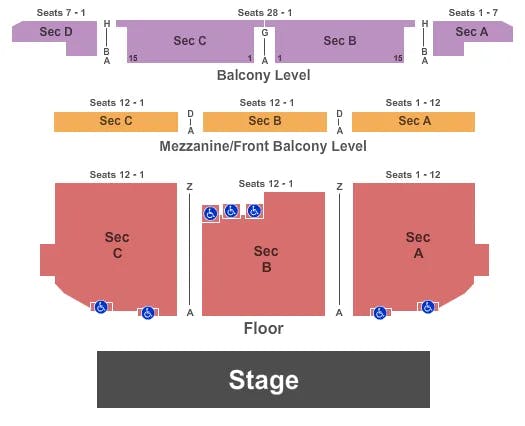  FULL HOUSE Seating Map Seating Chart
