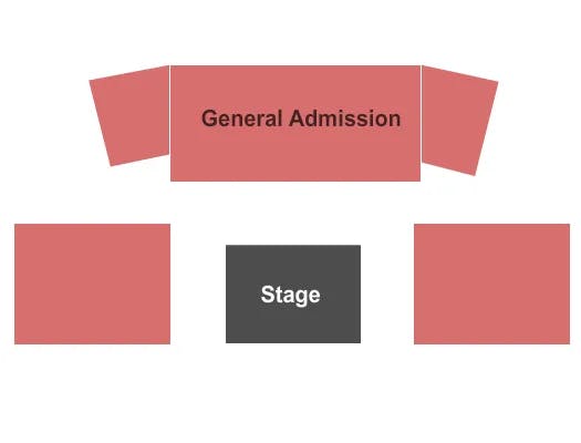STONER STUDIO THEATER DES MOINES PERFORMING ARTS END STAGE Seating Map Seating Chart