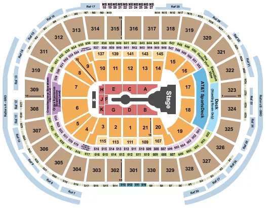  CARDI B Seating Map Seating Chart