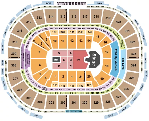  GHOST Seating Map Seating Chart