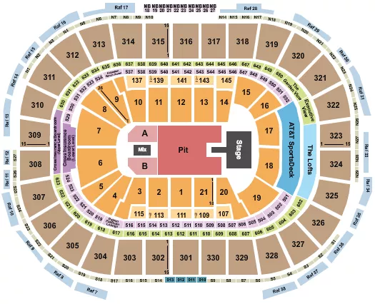  LORDE Seating Map Seating Chart