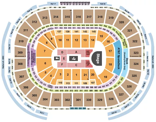 ROSALIA Seating Map Seating Chart