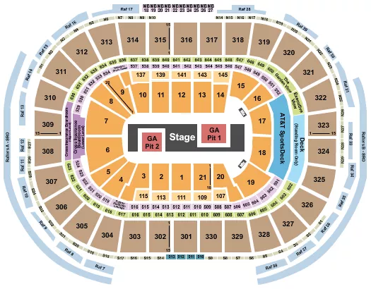  TWICE Seating Map Seating Chart