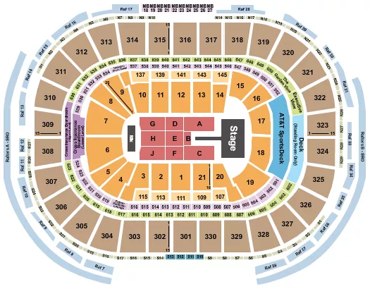  YOASOBI Seating Map Seating Chart