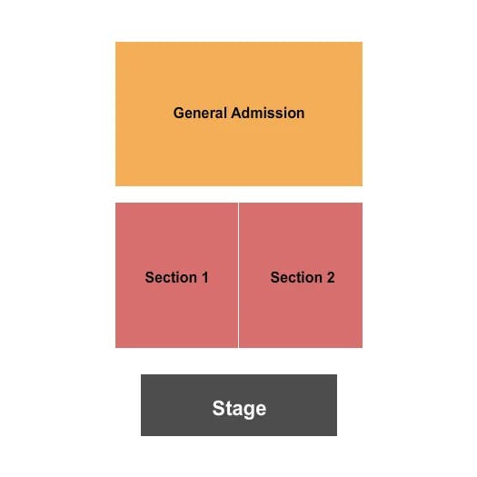 THE CAVERNS TN ENDSTAGE Seating Map Seating Chart