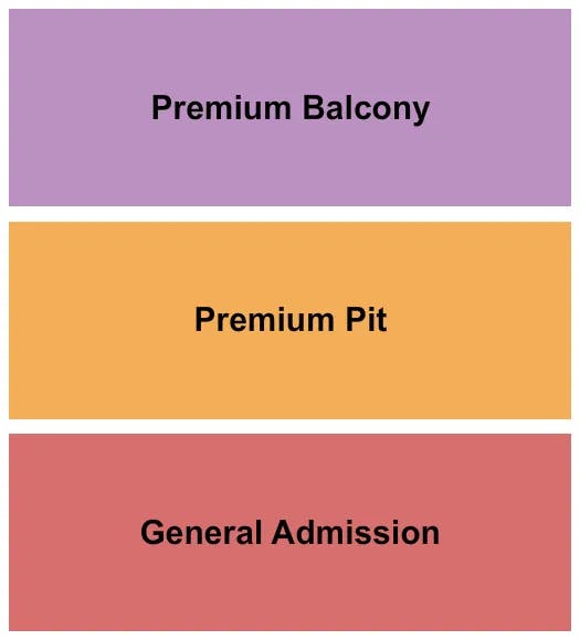 THE CRITERION OKLAHOMA CITY GA PREMIUM PIT BALCONY Seating Map Seating Chart