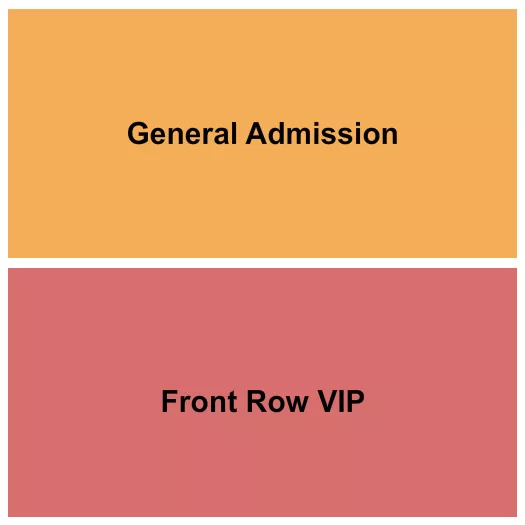 GA FRONT ROW VIP Seating Map Seating Chart