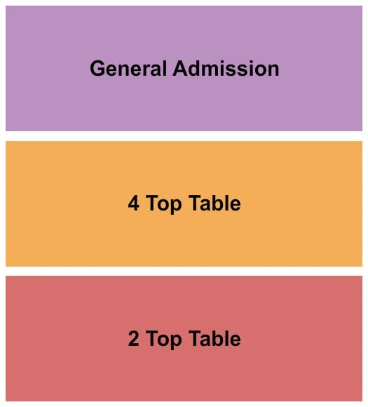 THE GRAND THEATRE WAUSAU GA TABLES Seating Map Seating Chart