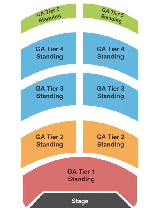 CHART F Seating Map Seating Chart
