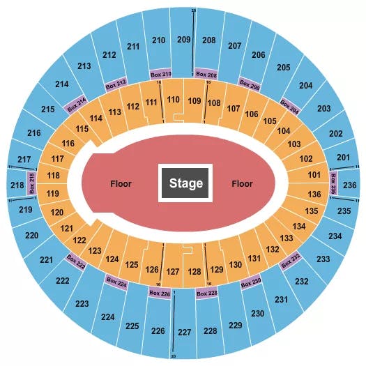 CENTERSTAGE 2 Seating Map Seating Chart