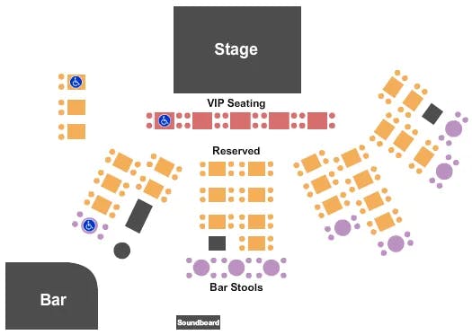 THE LOFT AT CITY WINERY NEW YORK CITY END STAGE Seating Map Seating Chart