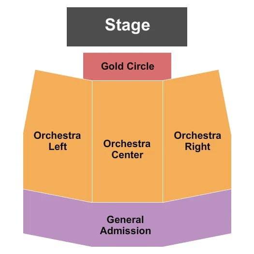 THE OBSERVATORY NORTH PARK ENDSTAGE 2 Seating Map Seating Chart