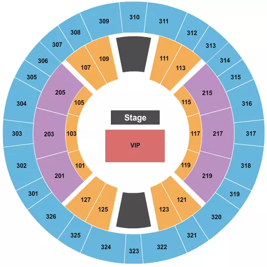  VIP FLOOR 2 Seating Map Seating Chart