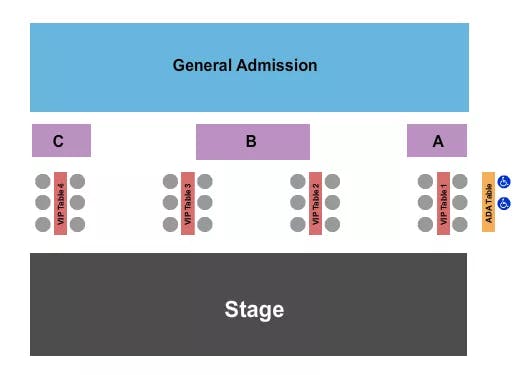  TABLES Seating Map Seating Chart