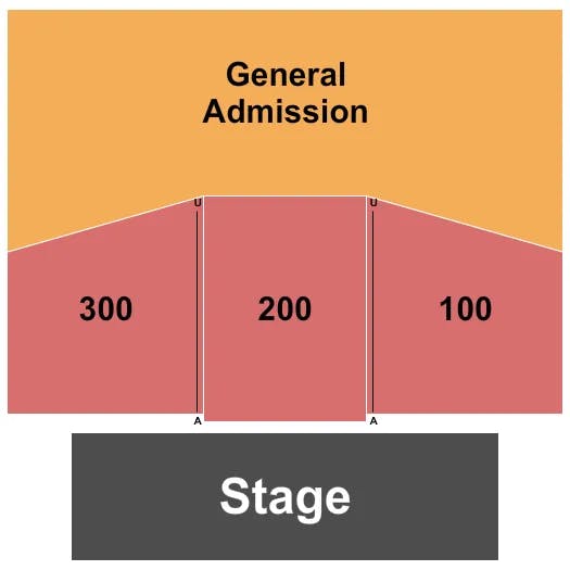  ENDSTAGE2 Seating Map Seating Chart