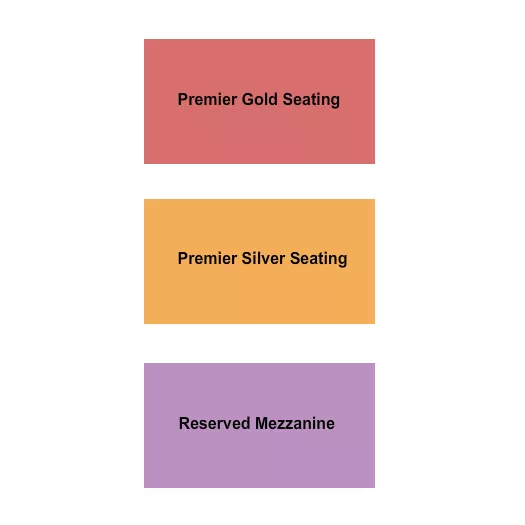 THE STRAND THEATRE RI PREMIER MEZZ Seating Map Seating Chart