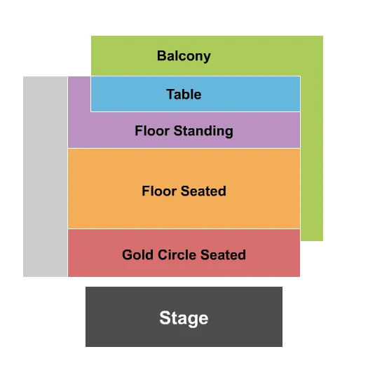  JOHN PETRUCCI Seating Map Seating Chart
