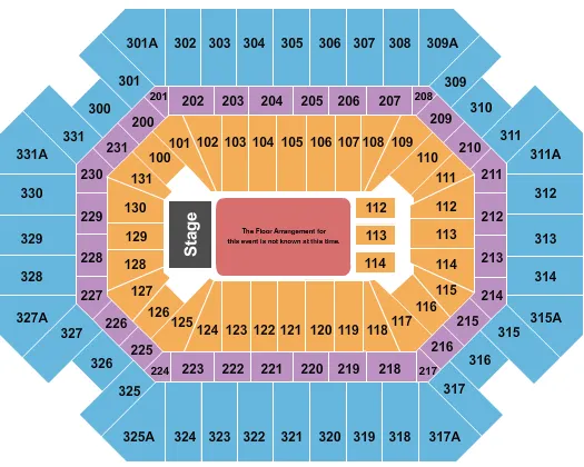  GENERIC FLOOR Seating Map Seating Chart