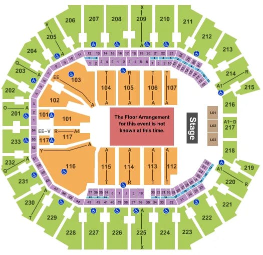  GENERIC FLOOR Seating Map Seating Chart