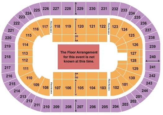  GENERIC FLOOR Seating Map Seating Chart