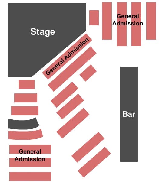 TOWER THEATRE FRESNO ENDSTAGE 2 Seating Map Seating Chart