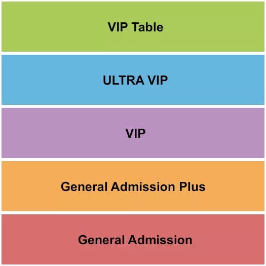  FREAKY DEAKY Seating Map Seating Chart