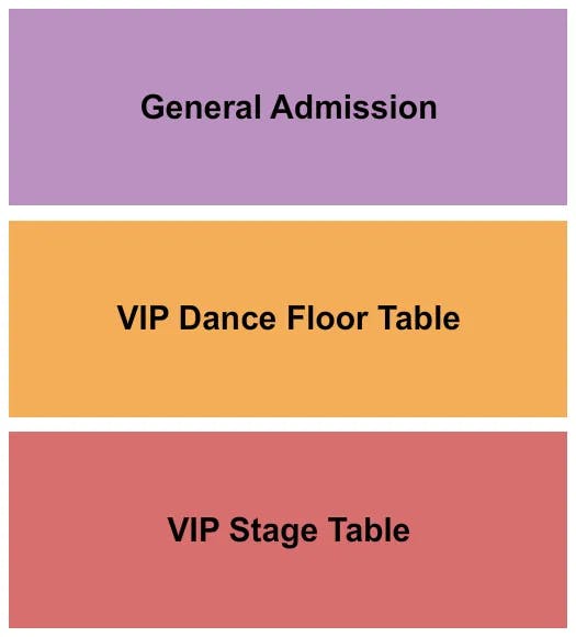  GA TABLE 2 Seating Map Seating Chart