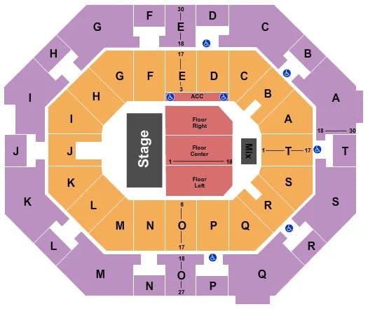  END STAGE 3 Seating Map Seating Chart