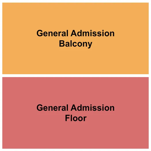  GA FLOOR GA BALC Seating Map Seating Chart