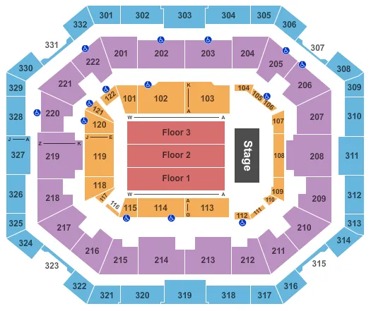  END STAGE 2 Seating Map Seating Chart