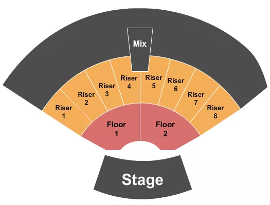  ENDSTAGE NO LAWN Seating Map Seating Chart