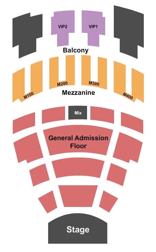  ENDSTAGE GA FLOOR 3 Seating Map Seating Chart