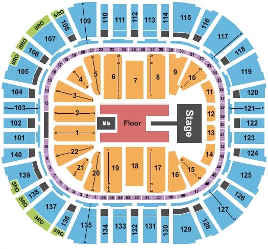  PLAYBOI CARTI Seating Map Seating Chart